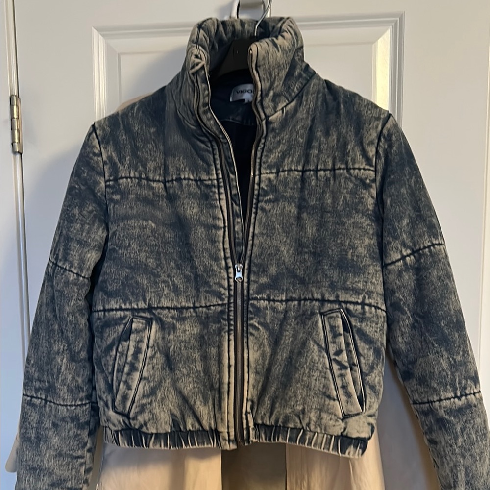 Vigoss Black Bomber Jacket